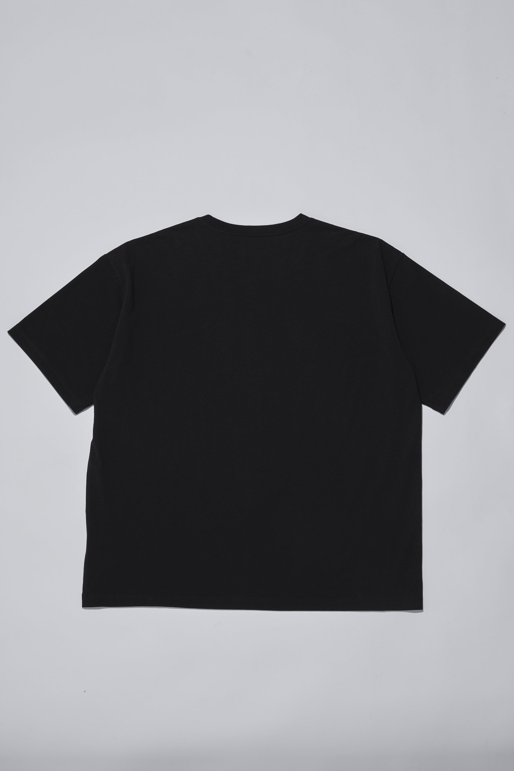 OVERSIZED COTTON STRETCH T-SHIRT オーバーサイズコットン ストレッチTシャツ BLACK