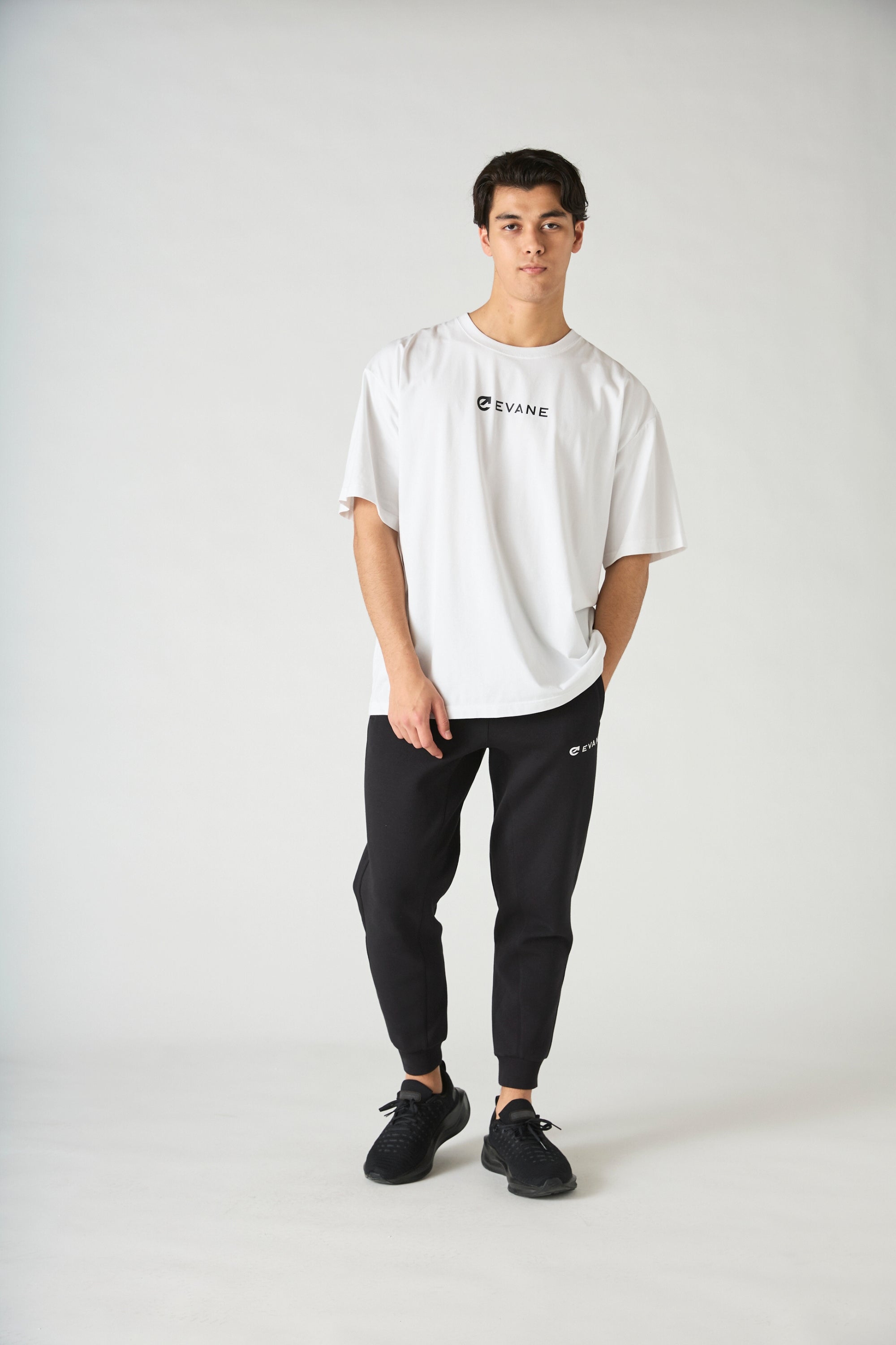 OVERSIZED COTTON STRETCH T-SHIRT オーバーサイズコットン ストレッチTシャツ WHITE